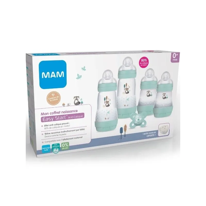 Mam 2 Biberons Easy Start Mon Coffret Naissance Mam 2 Biberons Easy Start Mon Coffret Naissance