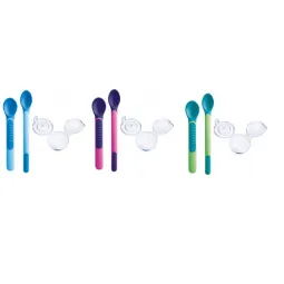 MAM 2 Cuillères Thermosensibles avec Etui