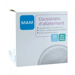 MAM Coussinets d'allaitement x30