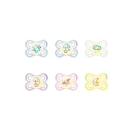 MAM Sucette Anatomique PERFECT NUIT en Silicone 0-6 mois