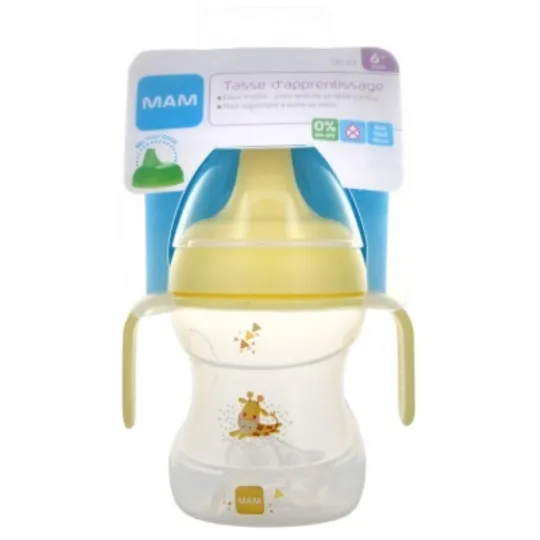 MAM Tasse d'Apprentissage Jaune 190ml