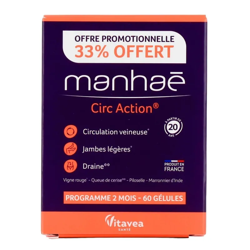 Manhaé Circ Action Gélules