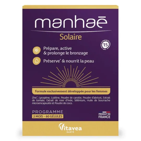 Manhaé Solaire 60 gélules