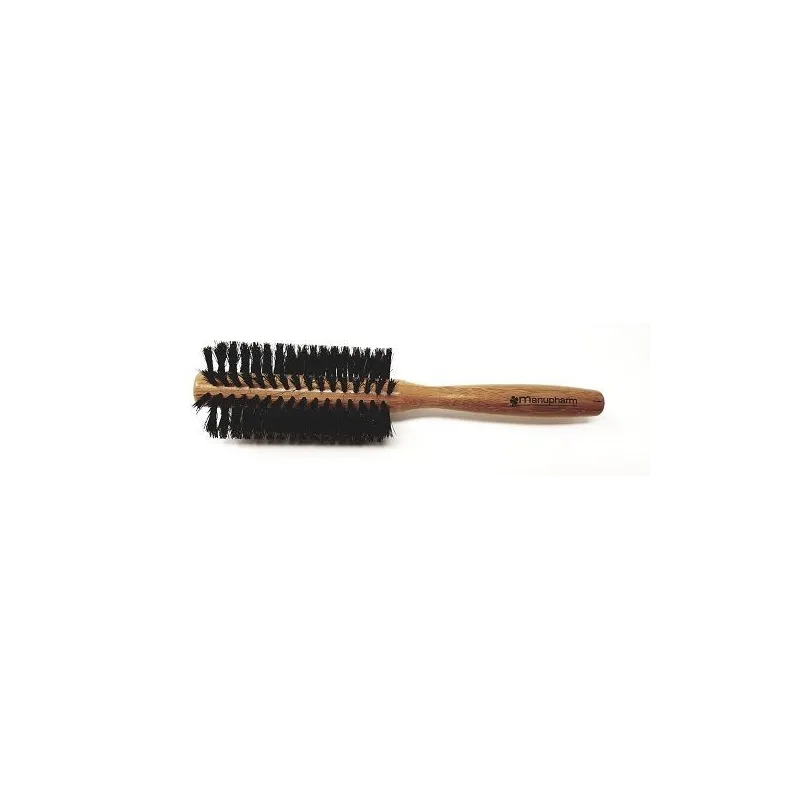Manupharm Brosse Ronde Bois et Poils de Sanglier Manupharm Brosse Ronde Bois et Poils de Sanglier