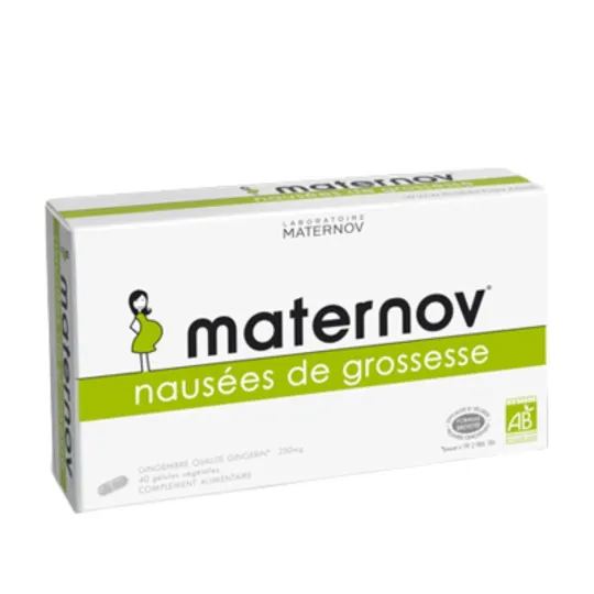 Maternov Nausées De Grossesse 40 Gélules Maternov Nausées De Grossesse 40 Gélules