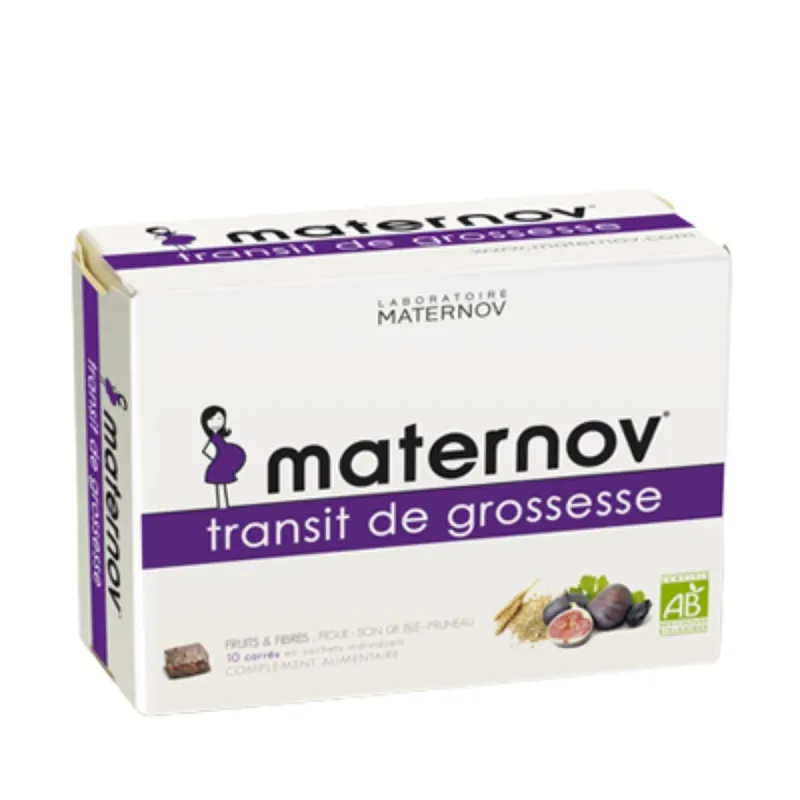 Maternov Transit de Grossesse Bio 10 Carrés