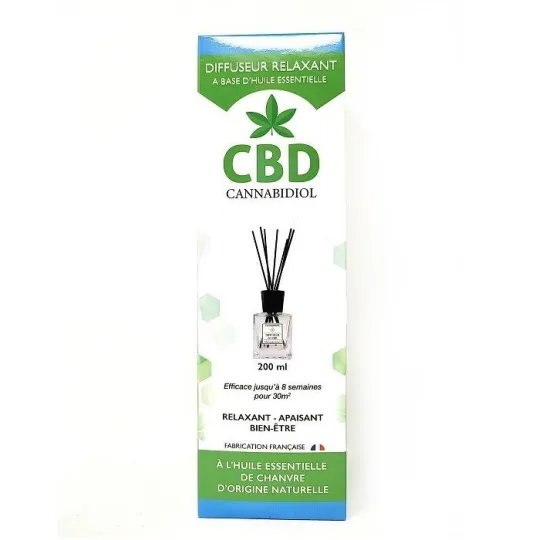 Mathieu CBD Cannabidiol Diffuseur Relaxant 200ml Mathieu CBD Cannabidiol Diffuseur Relaxant 200ml