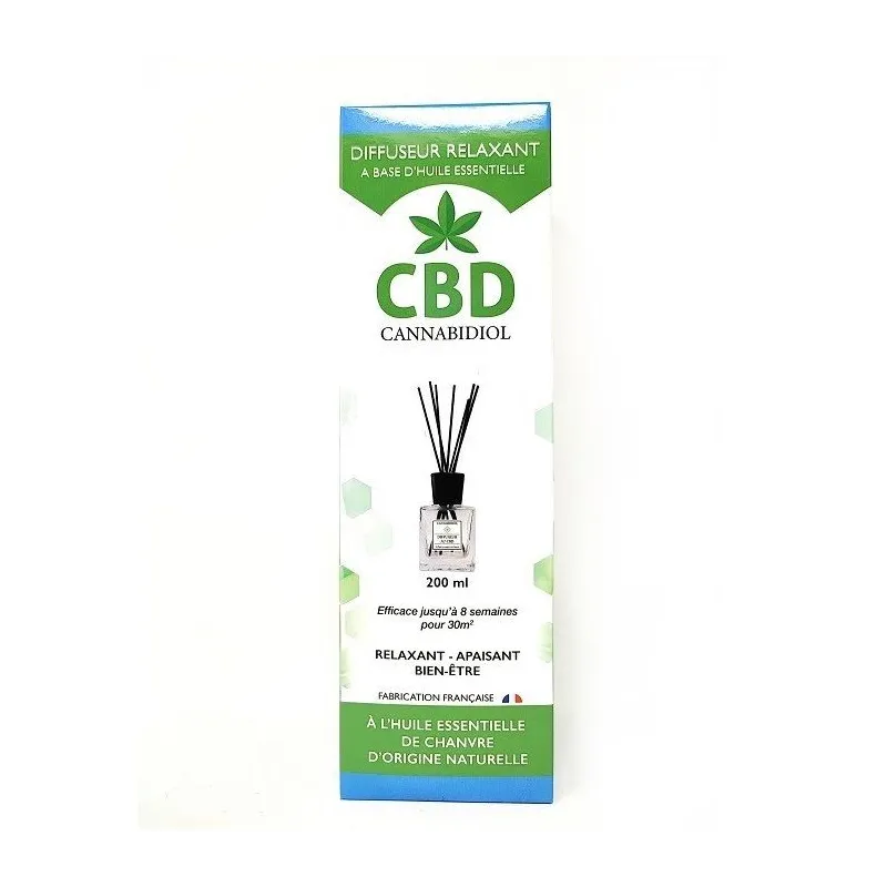 Mathieu CBD Cannabidiol Diffuseur Relaxant 200ml Mathieu CBD Cannabidiol Diffuseur Relaxant 200ml