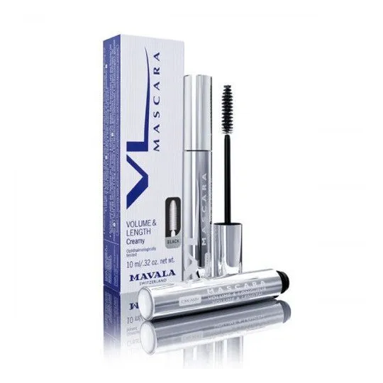 Mavala Mascara Volume et Longueur Crème 10ml-Noir Mavala Mascara Volume et Longueur Crème 10ml-Noir