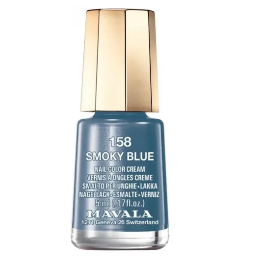 Mavala Vernis à Ongles Crème 5ml-158-Smoky Blue Mavala Vernis à Ongles Crème 5ml-158-Smoky Blue