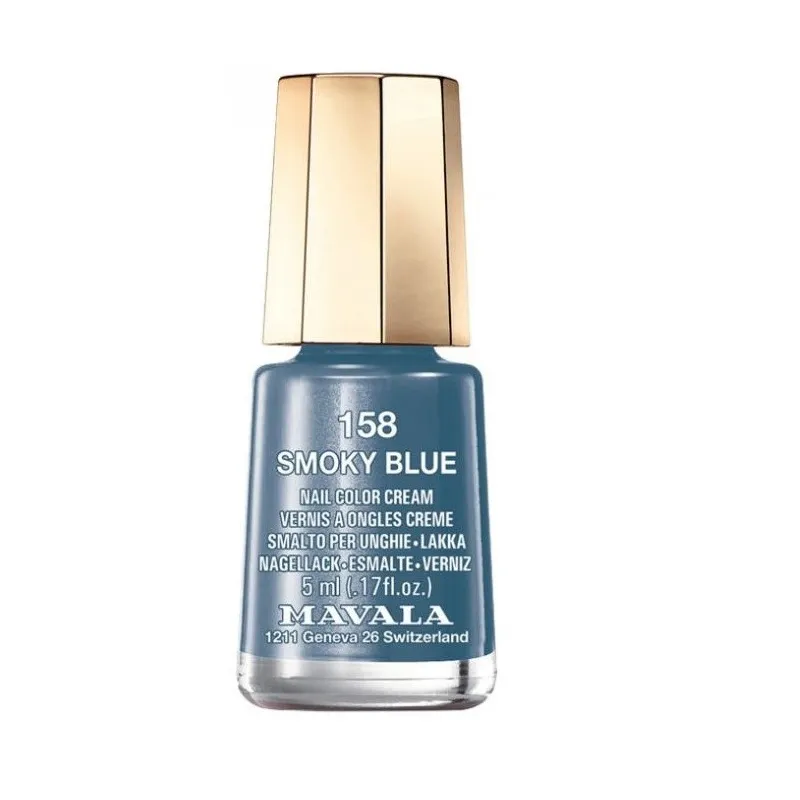 Mavala Vernis à Ongles Crème 5ml-158-Smoky Blue Mavala Vernis à Ongles Crème 5ml-158-Smoky Blue