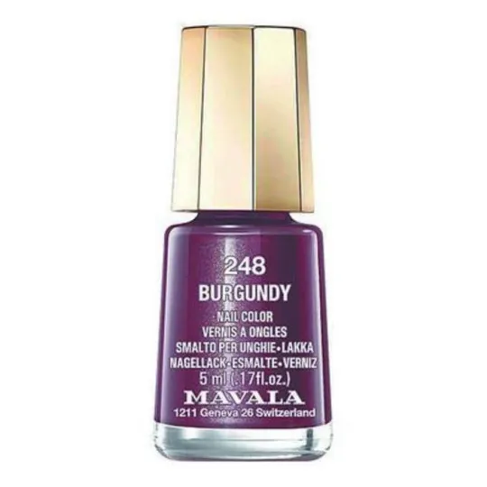 Mavala Vernis à Ongles Crème 5ml-248-Burgundy Mavala Vernis à Ongles Crème 5ml-248-Burgundy