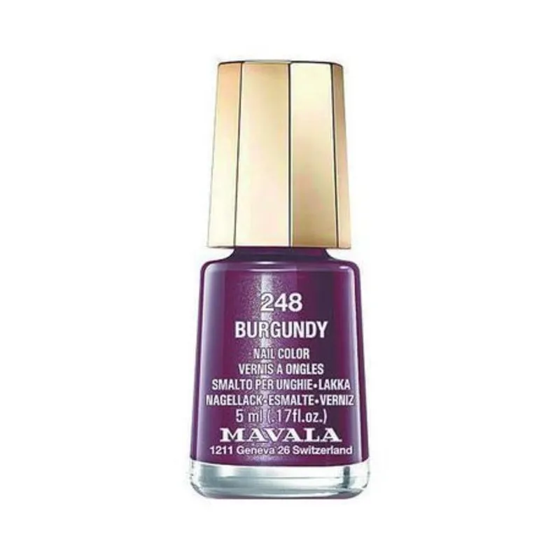 Mavala Vernis à Ongles Crème 5ml-248-Burgundy Mavala Vernis à Ongles Crème 5ml-248-Burgundy