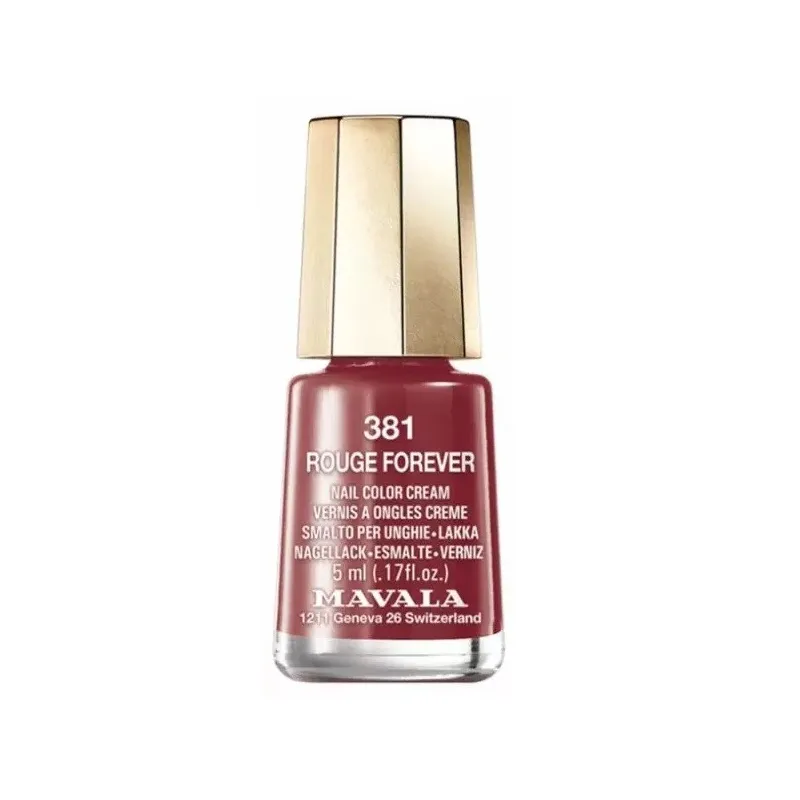 Mavala Vernis à Ongles Crème 5ml-381-Rouge Forever Mavala Vernis à Ongles Crème 5ml-381-Rouge Forever