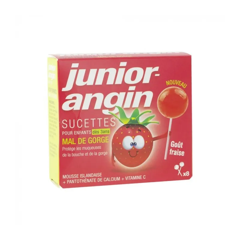 Melisana 8 Sucettes Junior-Angin Mal de Gorge Melisana 8 Sucettes Junior-Angin Mal de Gorge