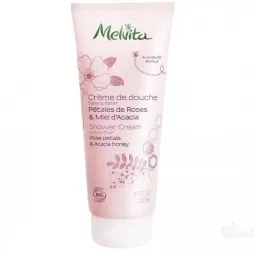 Melvita Crème de douche Rose et Miel d'acacias 200ml