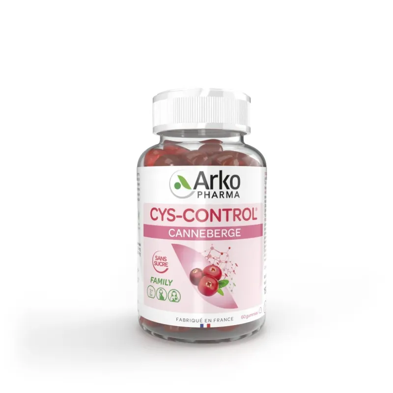 Arkopharma Cys-control Vegan 60 gummies Arkopharma Cys-control Vegan 60 gummies