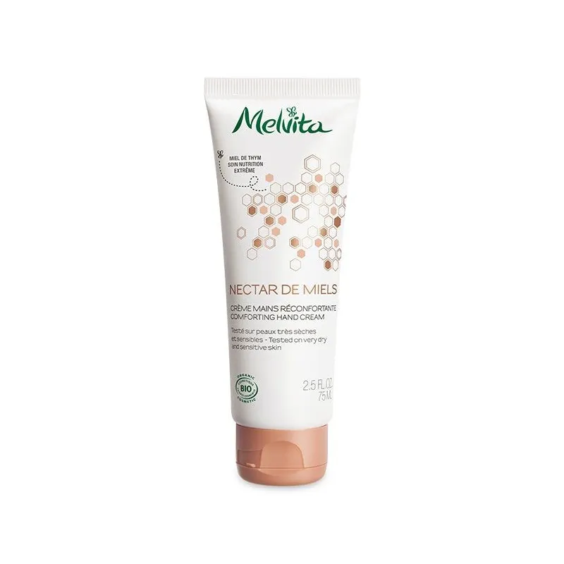 Melvita Nectar de Miel Crème Mains Réconfortante 75ml