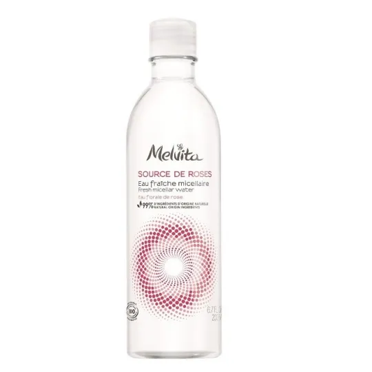 Melvita Source de Roses Eau Fraîche Micellaire Bio 200ml Melvita Source de Roses Eau Fraîche Micellaire Bio 200ml