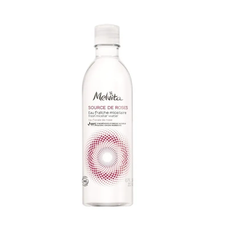Melvita Source de Roses Eau Fraîche Micellaire Bio 200ml Melvita Source de Roses Eau Fraîche Micellaire Bio 200ml