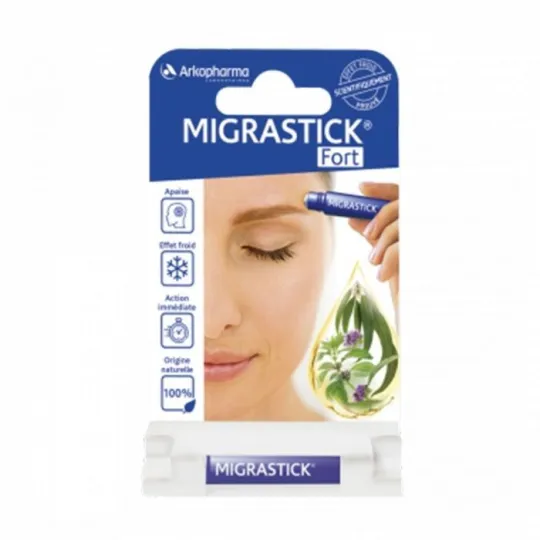 Arkopharma Migrastick Fort Effet Froid Roll-On 3ml Arkopharma Migrastick Fort Effet Froid Roll-On 3ml