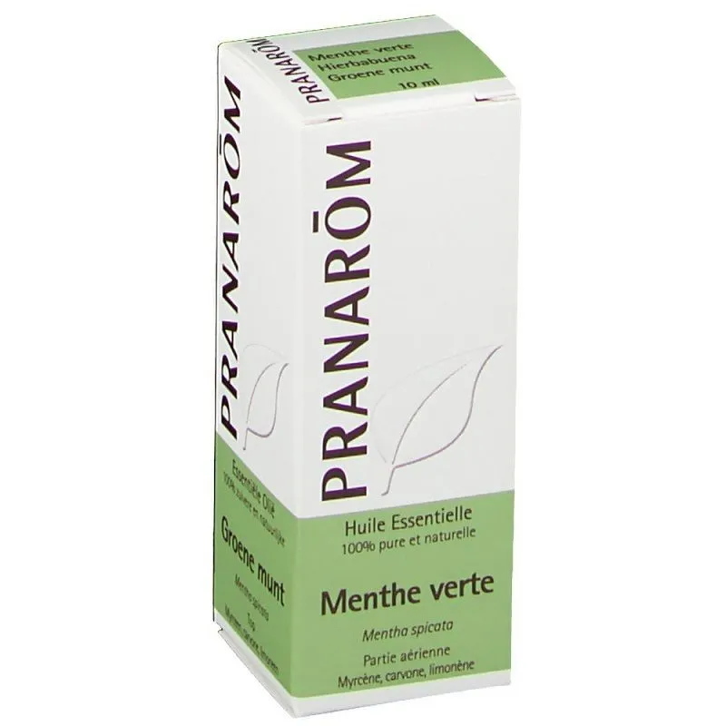 Menthe Verte Bio 10ml Huile Essentielle Pranarôm Menthe Verte Bio 10ml Huile Essentielle Pranarôm