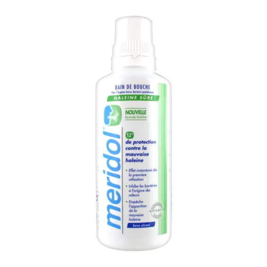 Méridol Bain de Bouche Haleine Sûre 400ml