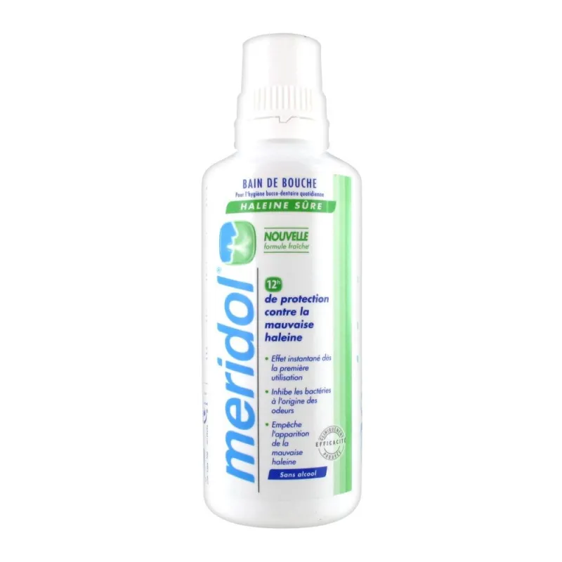 Méridol Bain de Bouche Haleine Sûre 400ml