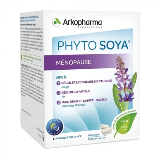 Arkopharma Phyto Soya Ménopause 180 Gélules