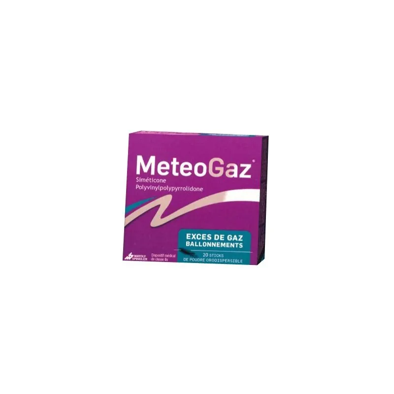 Meteogaz Orodispersible 20 sticks Meteogaz Orodispersible 20 sticks