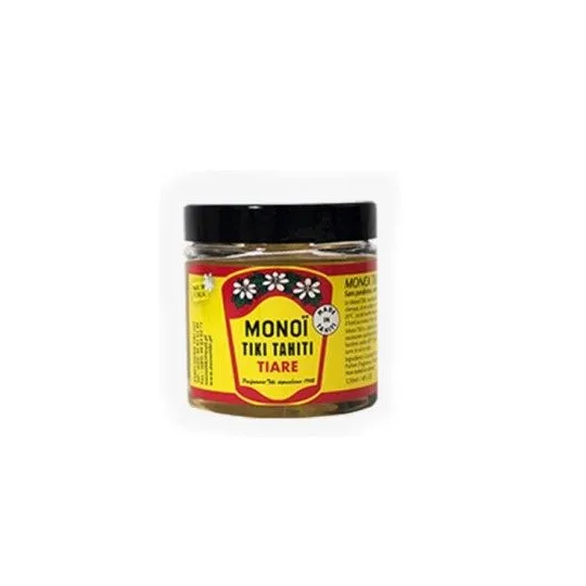 Monoï Tiki Tahiti à la Fleur de Tiaré Pot 120ml Monoï Tiki Tahiti à la Fleur de Tiaré Pot 120ml