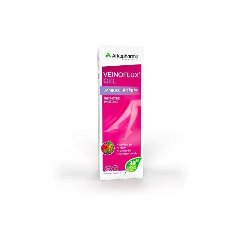 Arkopharma Veinoflux Gel Jambes Légères Bien-Etre immédiat 150ml Arkopharma Veinoflux Gel Jambes Légères Bien-Etre immédiat 150ml