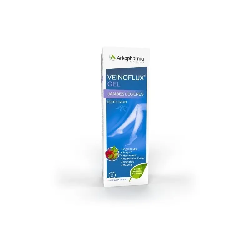 Arkopharma Veinoflux Gel Jambes légères Effet Froid 150ml