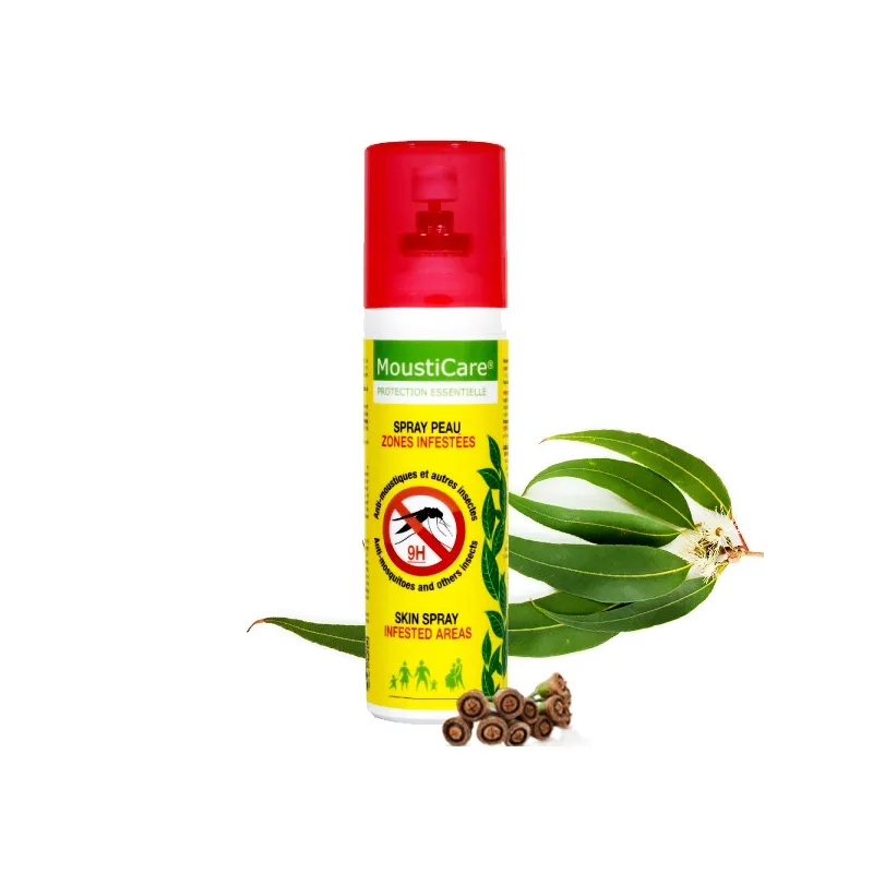 Mousticare Spray Peau Anti-Moustiques Zones Infestées 75ml
