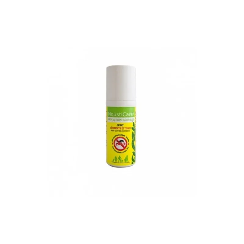 MoustiCare Spray Vêtements et Tissus 75ml MoustiCare Spray Vêtements et Tissus 75ml