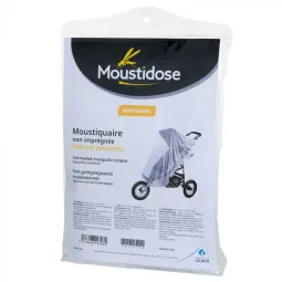 Moustidose Moustiquaire Non Imprégnée Spéciale Poussette
