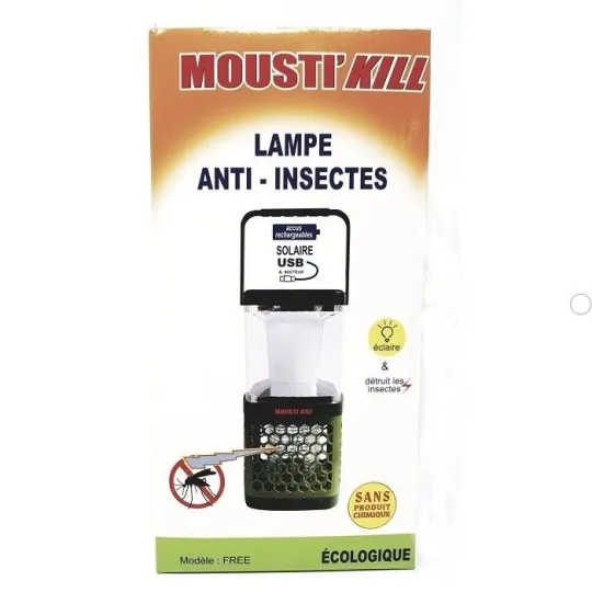 Mousti'Kill Lampe Anti-insectes Free Mousti'Kill Lampe Anti-insectes Free