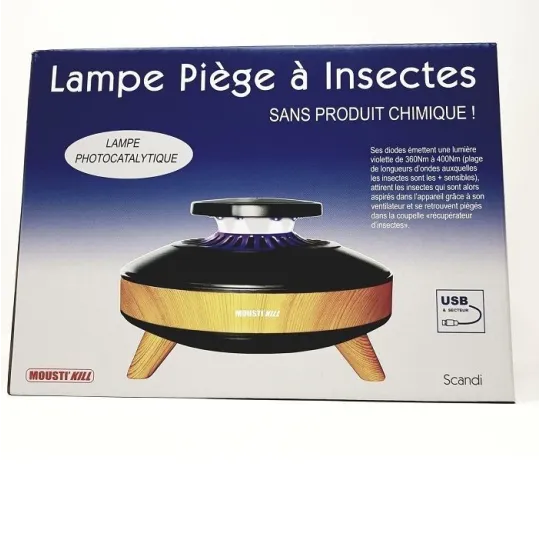 Mousti'Kill Lampe Piège à Instectes Scandi Mousti'Kill Lampe Piège à Instectes Scandi
