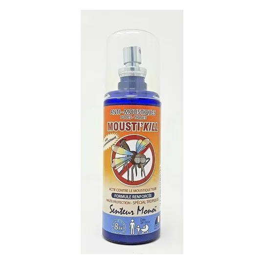 Mousti'Kill Spray Anti Moustiques Formule Renforcée 100ml Mousti'Kill Spray Anti Moustiques Formule Renforcée 100ml