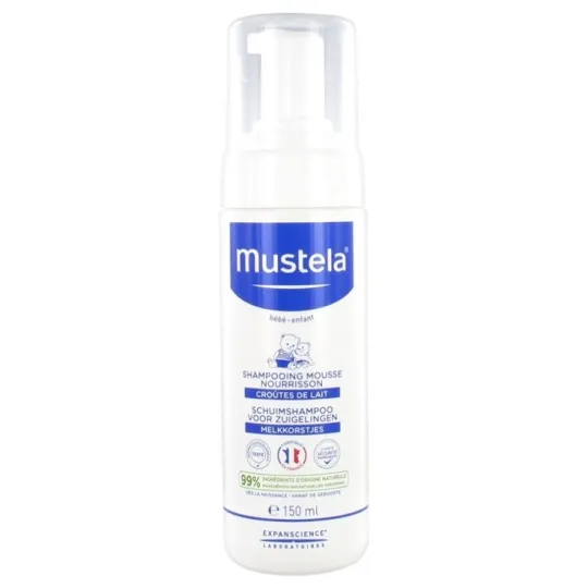 Mustela Bébé Shampooing Mousse Nourrisson 150ml Mustela Bébé Shampooing Mousse Nourrisson 150ml