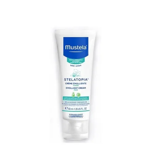 Mustela Stelatopia Crème Emolliente Visage 40ml Mustela Stelatopia Crème Emolliente Visage 40ml