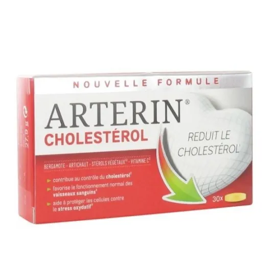 Arterin Cholestérol 30 Comprimés Arterin Cholestérol 30 Comprimés