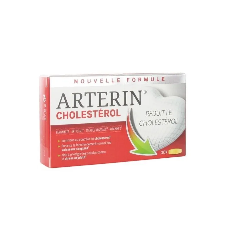 Arterin Cholestérol 30 Comprimés Arterin Cholestérol 30 Comprimés