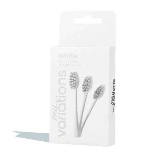 MyVariations Pack de 3 Têtes de Brosse à Dents Sonique Blanc MyVariations Pack de 3 Têtes de Brosse à Dents Sonique Blanc