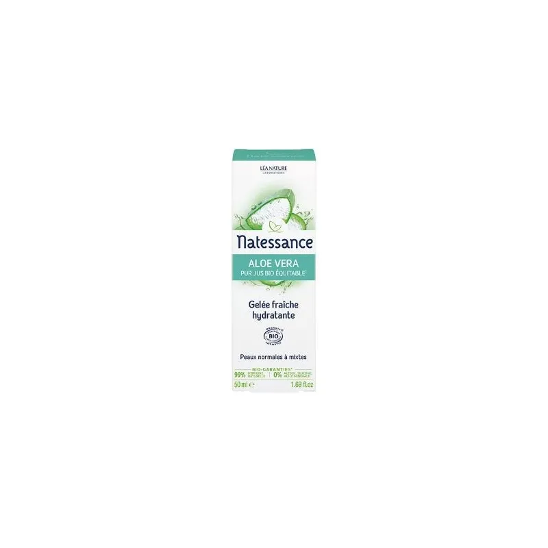 Natessance Aloe Vera Gelée Fraîche Hydratante 50ml Natessance Aloe Vera Gelée Fraîche Hydratante 50ml