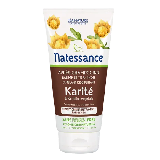 Natessance Après Shampooing Baume Karité 150ml Natessance Après Shampooing Baume Karité 150ml