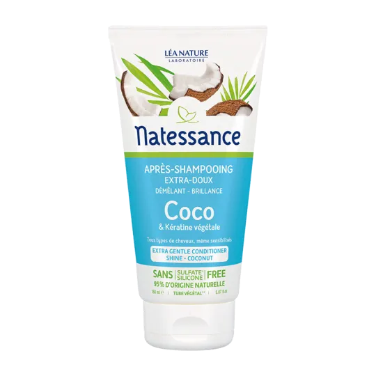 Natessance Après Shampooing Extra Doux Coco 150ml Natessance Après Shampooing Extra Doux Coco 150ml