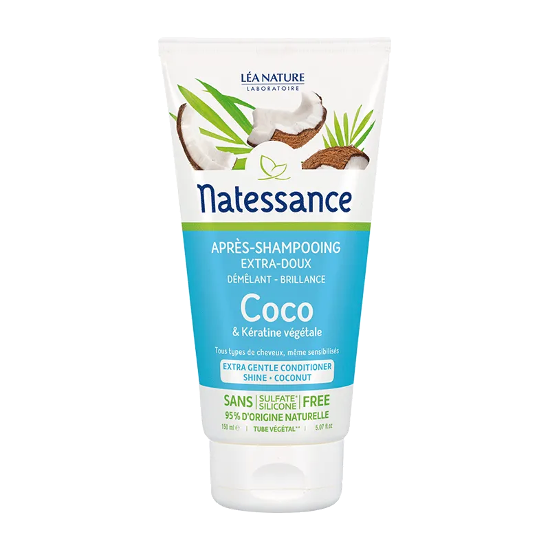 Natessance Après Shampooing Extra Doux Coco 150ml Natessance Après Shampooing Extra Doux Coco 150ml