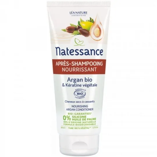 Natessance Après Shampooing Nourrissant Argan Bio 200ml