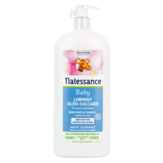 Natessance Bébé Liniment Oleo Calcaire Bio 1 litre